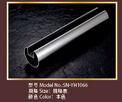 名亮不锈钢管    凹槽管系列SN-YH1066