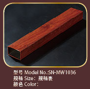 名亮不锈钢管    木纹管系列SN-MW1036