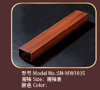 名亮不锈钢管    木纹管系列SN-MW1035
